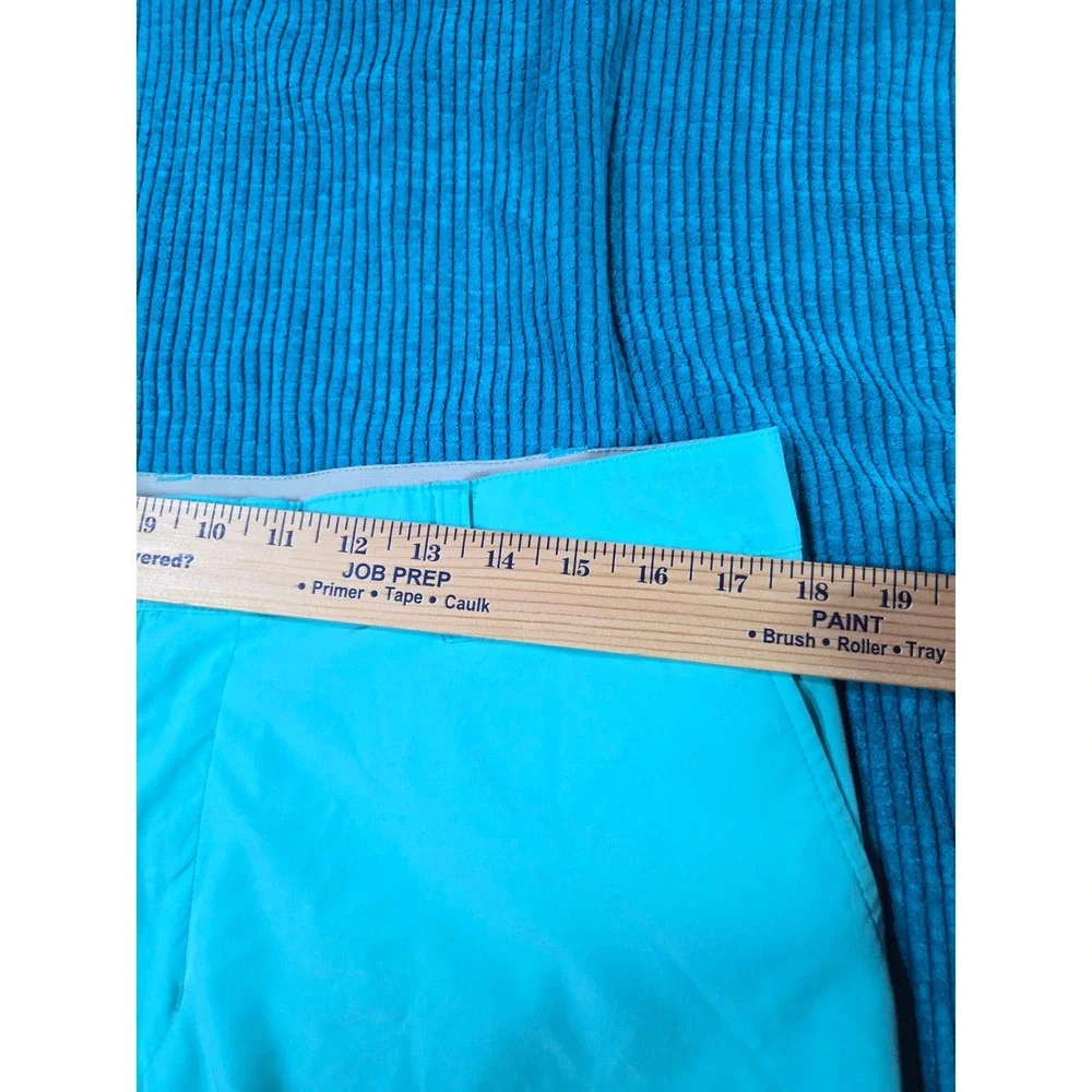 Adidas Golf Shorts Mens 36 Turquoise Blue Ultimate365 Stretch Flat Front